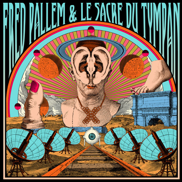 Illustration de la pochette de l'album "X" de Fred Pallem et le sacre du tympan